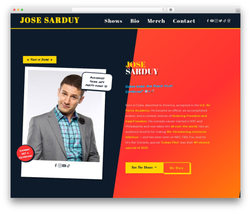WordPress theme GeneratePress - josesarduy.com