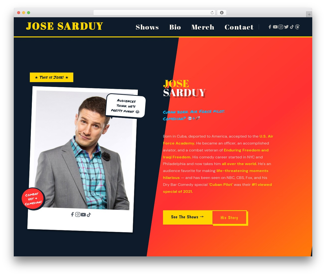 WordPress theme Jose Sarduy - josesarduy.com