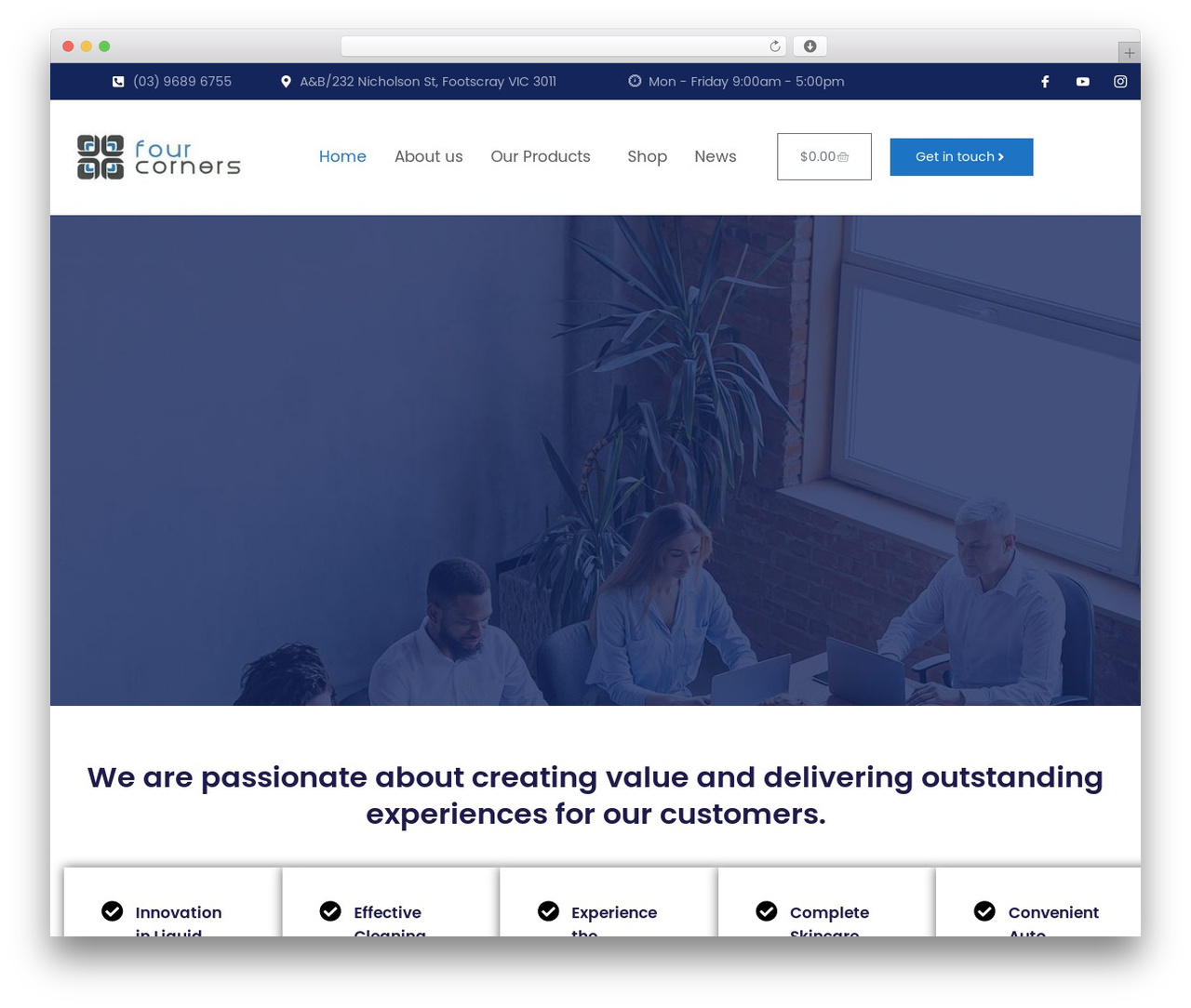 WordPress theme Hello Elementor - fourcornerslimited.net