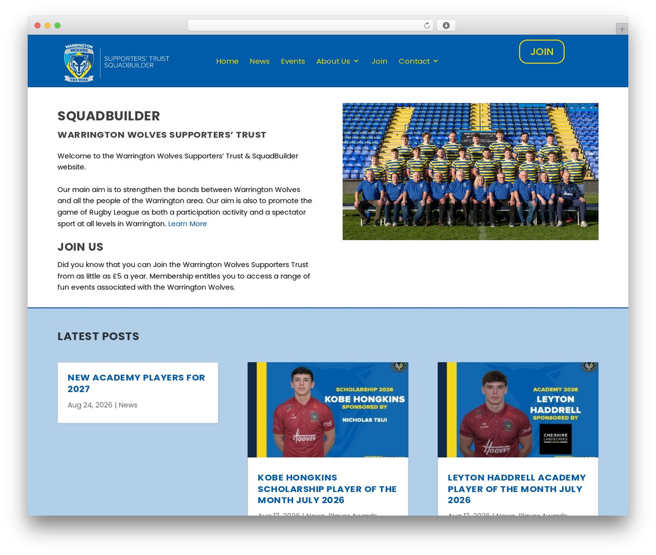 WordPress website theme Extra - squadbuilder.co.uk WordPress website theme Extra - squadbuilder.co.uk