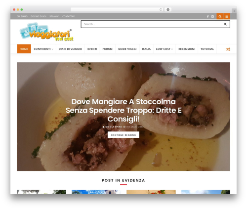 WP theme Larus - viaggiatorilowcost.it