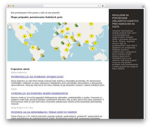 Amnesty WP Theme WordPress theme - pripady.amnesty.sk