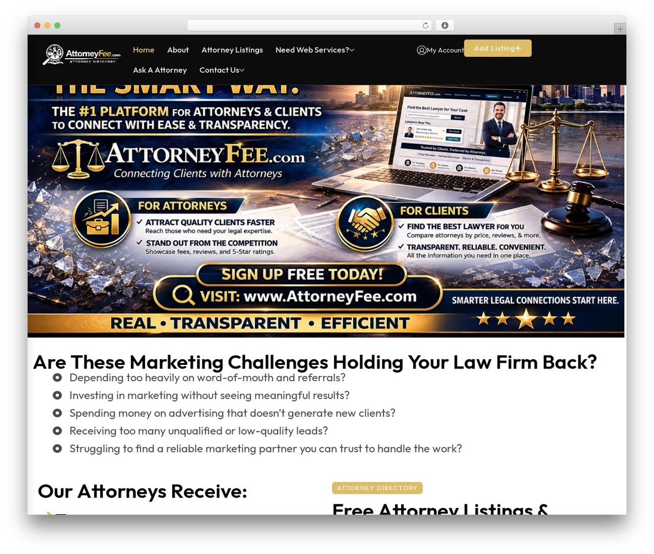 Clawyer WordPress theme - attorneyfee.com Clawyer WordPress theme - attorneyfee.com