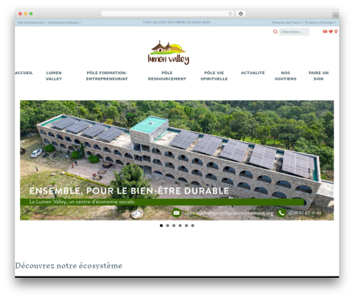 congregation theme WordPress - lumenvalley.org