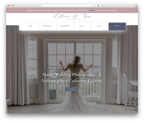 Divi top WordPress theme - catherinejgrossphotography.com