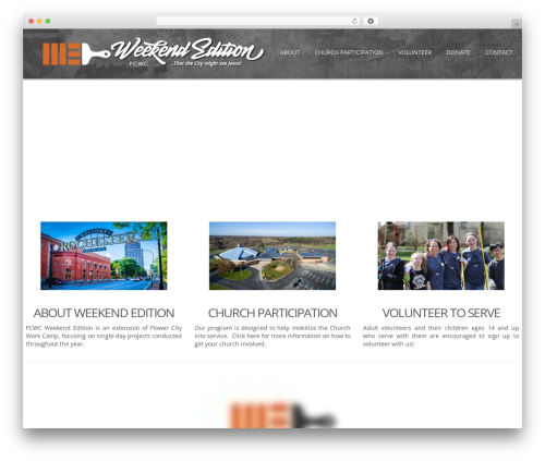 FCWCWE WordPress theme - fcwcweekendedition.org