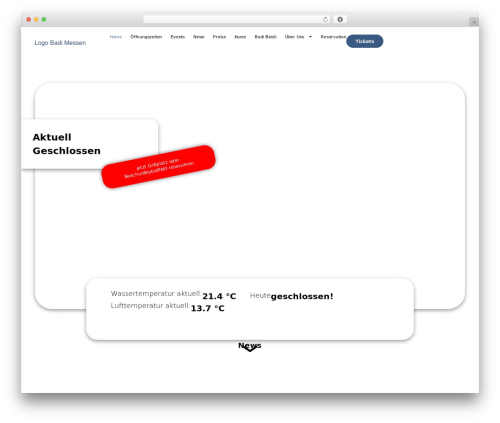 We’re Open! (opening-hours) free WordPress plugin - schwimmbad-messen.ch We’re Open! (opening-hours) free WordPress plugin - schwimmbad-messen.ch