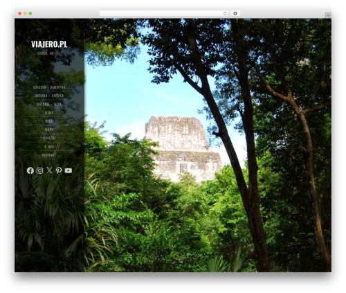 Imagely Expedition theme WordPress - viajero.pl
