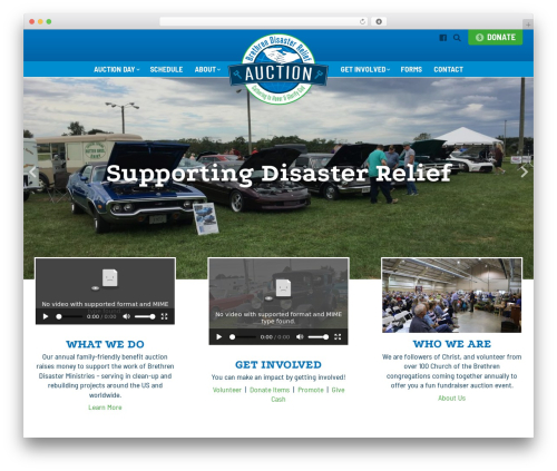 Theme WordPress BDRA WordPress Theme - brethrenauction.org