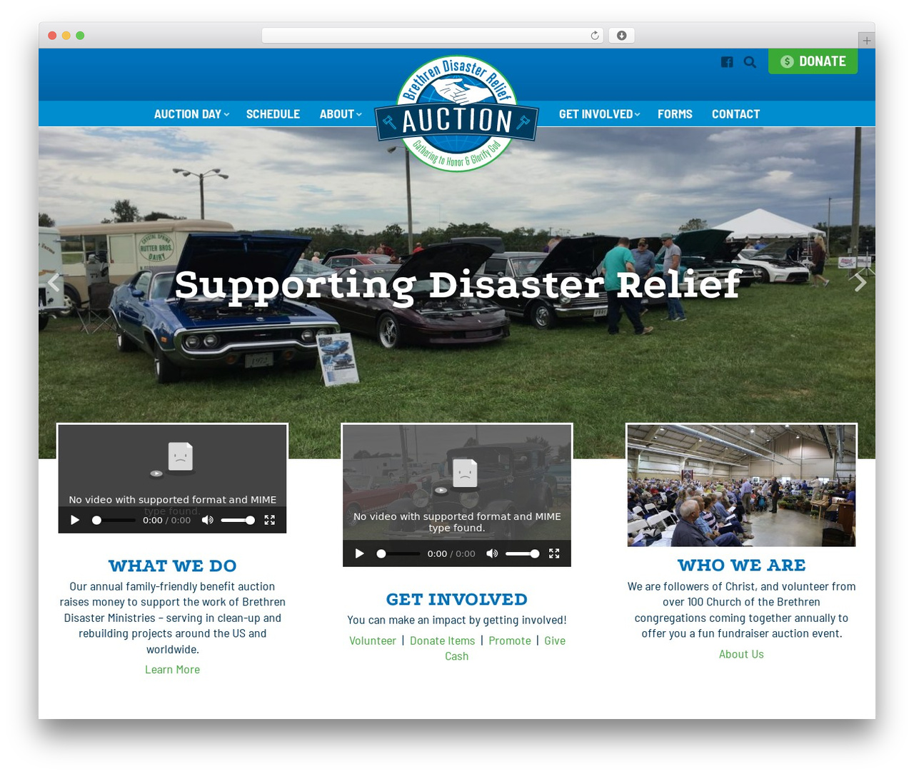Theme WordPress BDRA WordPress Theme - brethrenauction.org