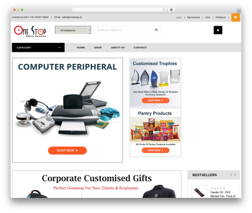 Theme WordPress paco - onestops.in