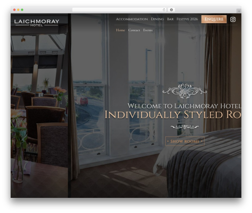 Velocity WordPress theme - laichmorayhotel.co.uk