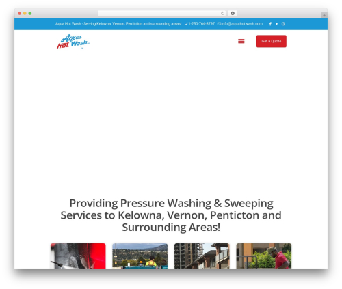 Glider wpbakery WordPress plugin - aquahotwash.com