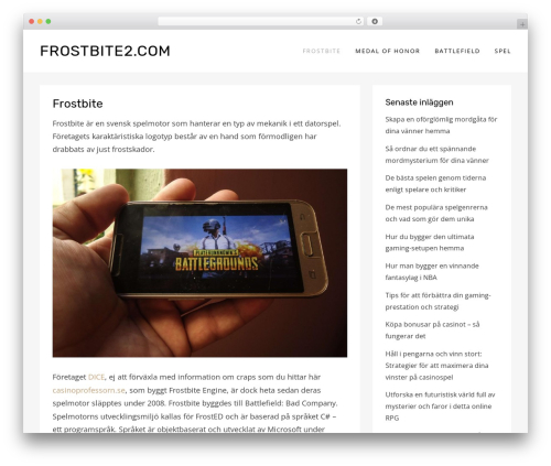 WordPress website theme Geodesic - frostbite2.com WordPress website theme Geodesic - frostbite2.com