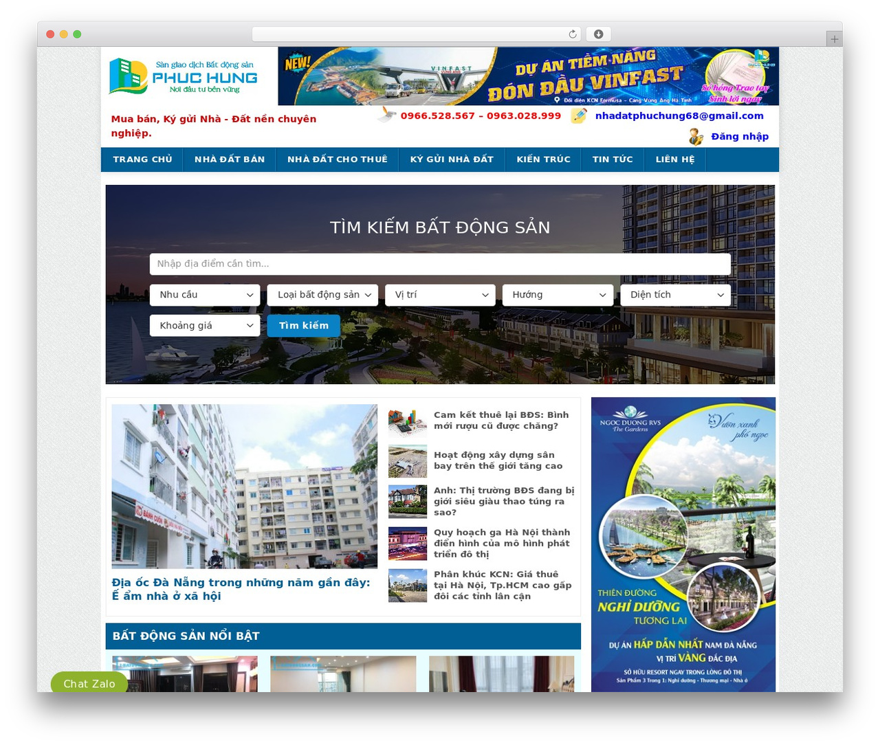 BDS WordPress theme - nhadatphuchung.com BDS WordPress theme - nhadatphuchung.com