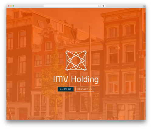 Divi WordPress theme - imvholding.com