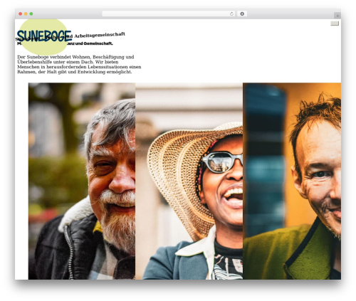 Etch Theme WordPress theme - suneboge.ch