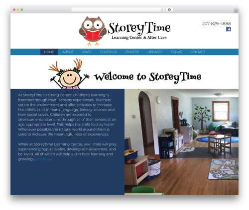 Genesis WordPress store theme - storeytimelc.com