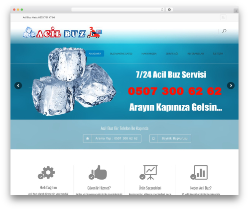 inCreate WordPress theme - acilbuz.com