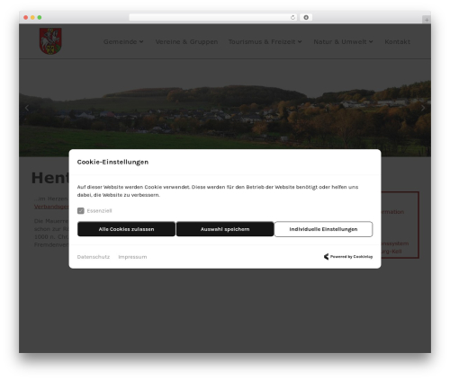 Cookielay (cookielay) free WordPress plugin - hentern.de Cookielay (cookielay) free WordPress plugin - hentern.de
