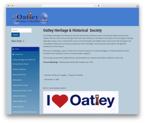 Email Subscription Popup (email-subscribe) free WordPress plugin - oatleyhistory.org.au