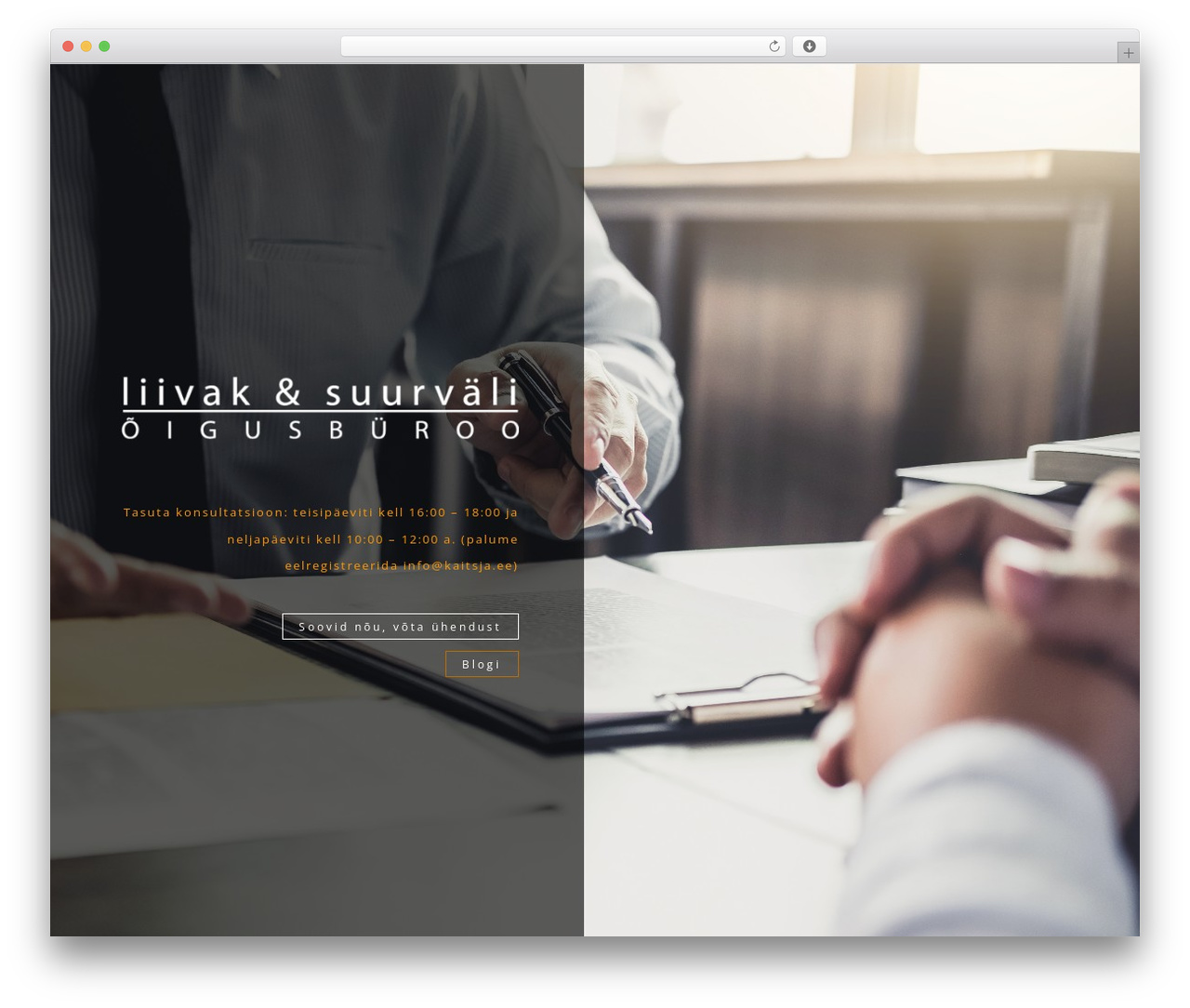Themify Simple WordPress theme - kaitsja.ee