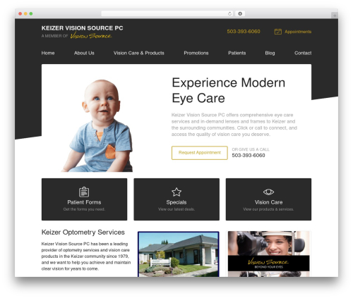 VS Theme #3 WordPress theme - visionsource-keizervision.com