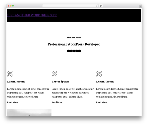 WordPress theme Bioxlog - sandiosandi.com