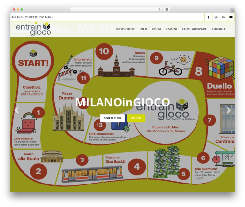 WordPress theme Engage - entraingioco.com