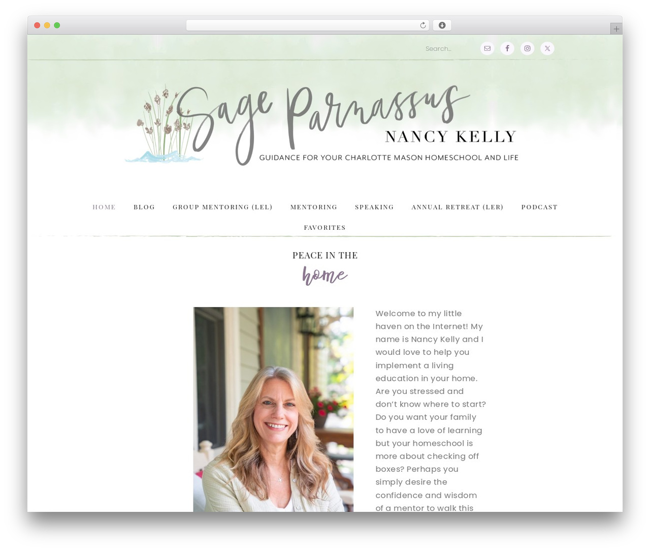 WordPress theme Genesis - sageparnassus.com