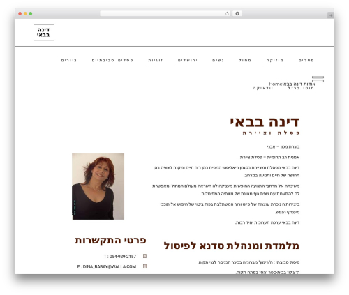 Amedeo core WordPress plugin - dinababay.com