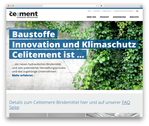 WordPress theme Celitement Wordpress Theme - celitement.de