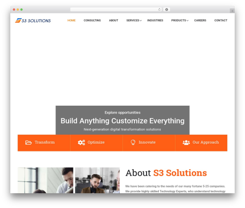 WordPress theme Visapass - s3solutionsllc.com
