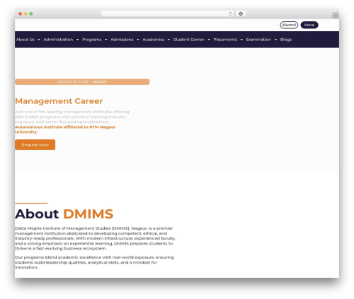 ChatBot  (chatbot) free WordPress plugin - dmims.edu.in