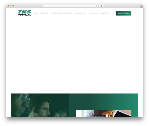 Braintech theme WordPress - tksvirtual.com
