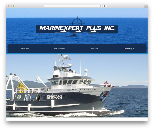 cherry WordPress website theme - marinexpertplus.ca