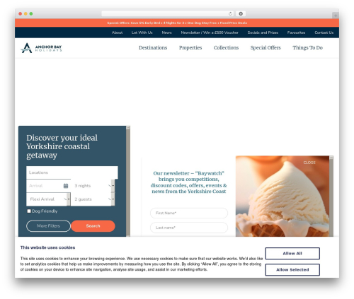 Creatomatic sam WordPress plugin - anchorbayholidays.uk