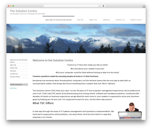 Farben Basic WordPress theme - tscwa.com