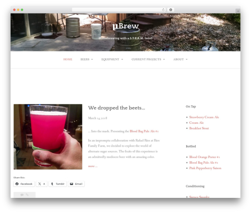Gateway WordPress theme - mubrew.beer