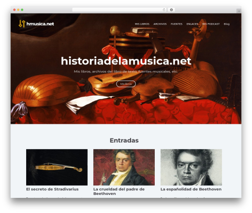 hdm WordPress theme - historiadelamusica.net