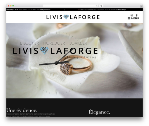 Hello Elementor WordPress ecommerce theme - livislaforge.com