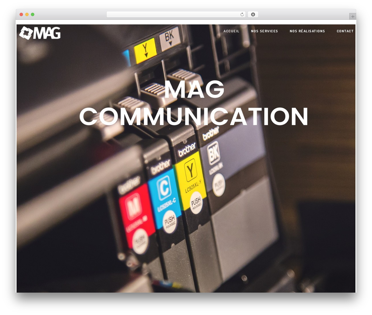 Malefic theme WordPress - magcommunication.fr