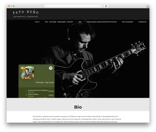 Oringin WordPress theme - nuno.cl