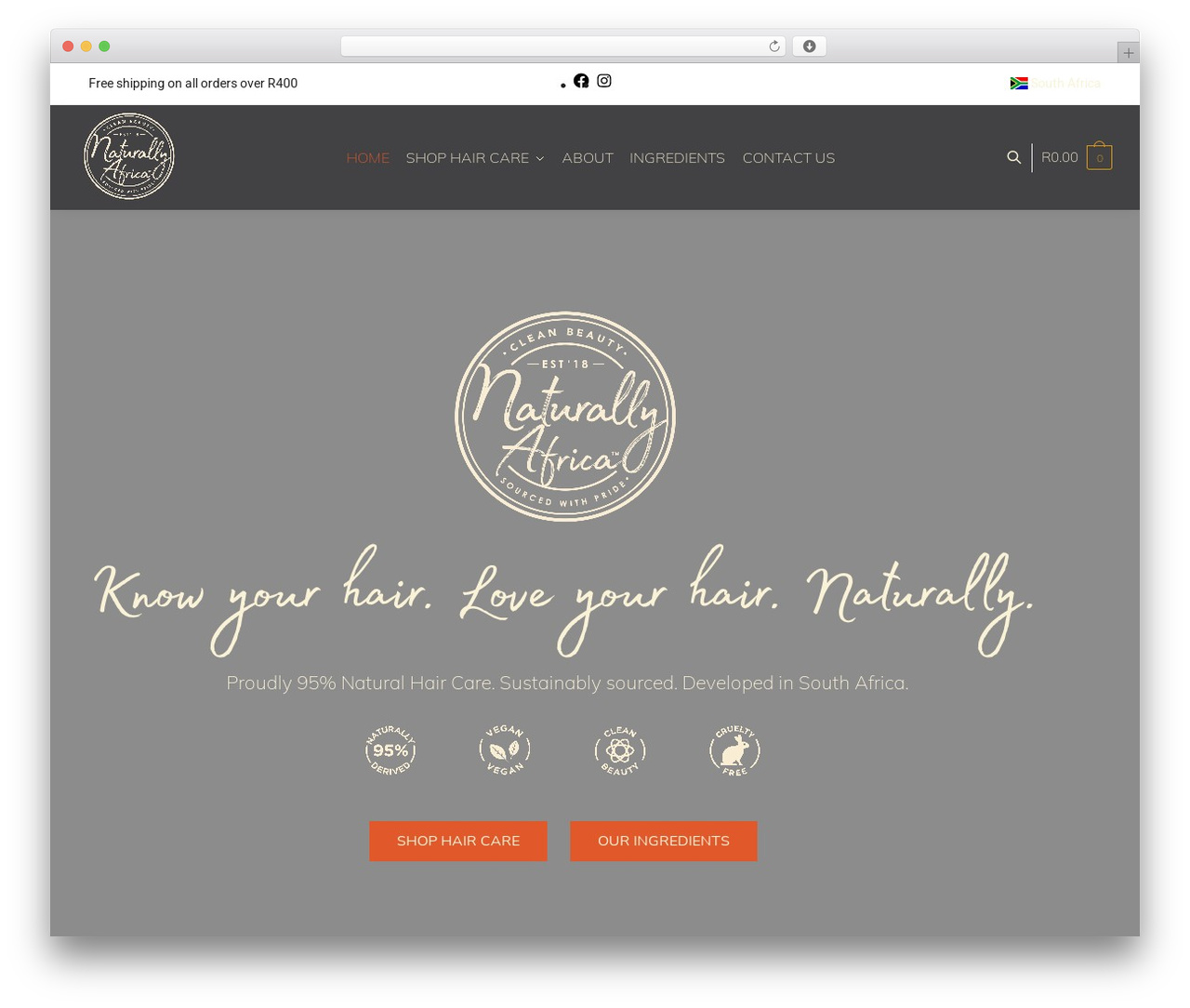 Shoptimizer WordPress ecommerce theme - naturallyafricahaircare.co.za