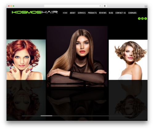 Theme WordPress Kosmos - kosmoshair.com