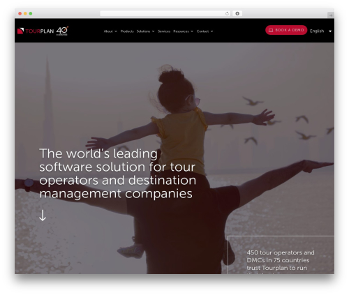 Tour Plan theme WordPress - tourplan.com
