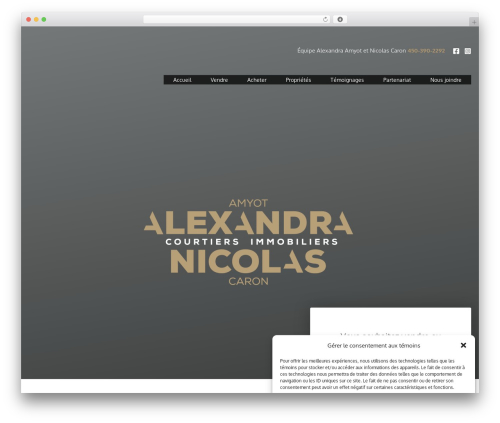 WordPress theme Astra - alexandraetnicolas.ca