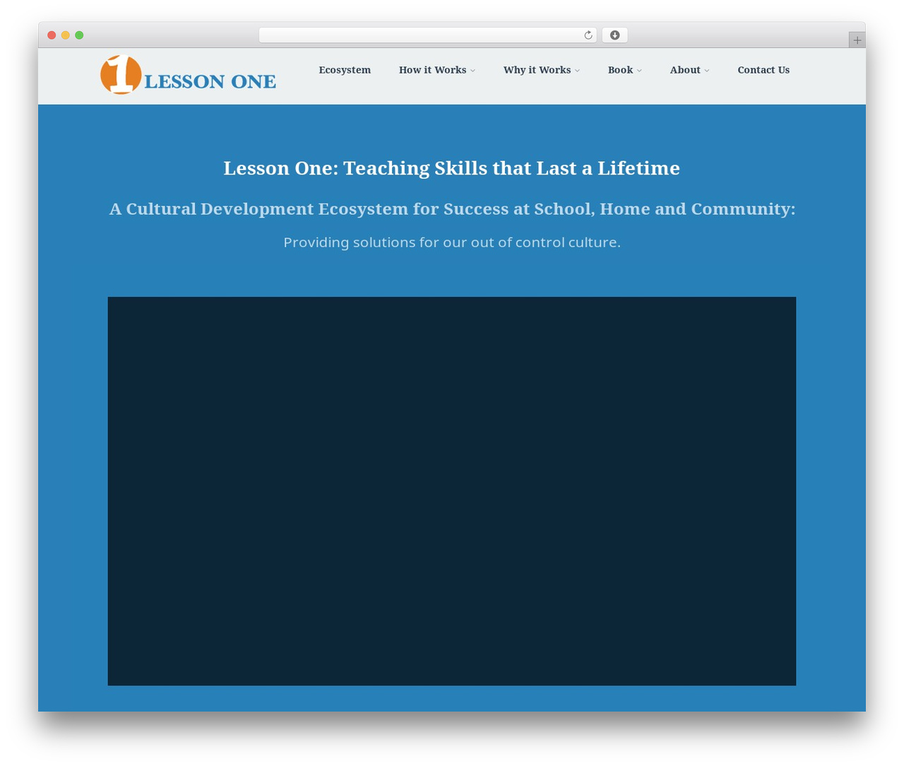 WordPress theme Optimizer PRO - lessonone.org