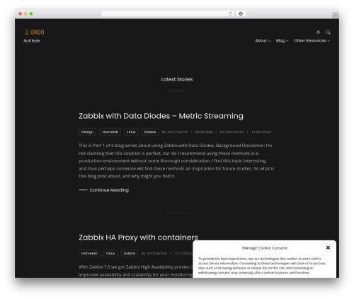 WordPress theme rosetta - null-byte.org