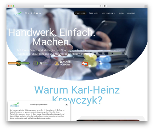 Pixelwars core shortcodes WordPress plugin - erfolgreich-handwerker.de